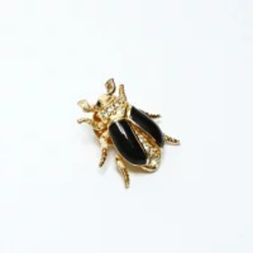 Christian Dior pin brooch gold
